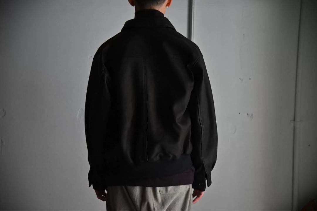 アルテリア カーフレザー フライトジャケット 3