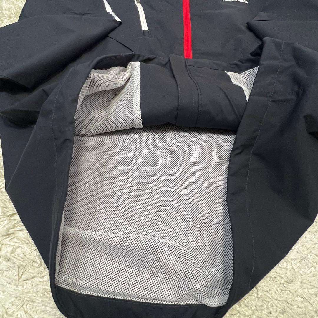 アディダス ゴルフ レインウェア 上下セット 収納袋付き メンズ サイズM/M