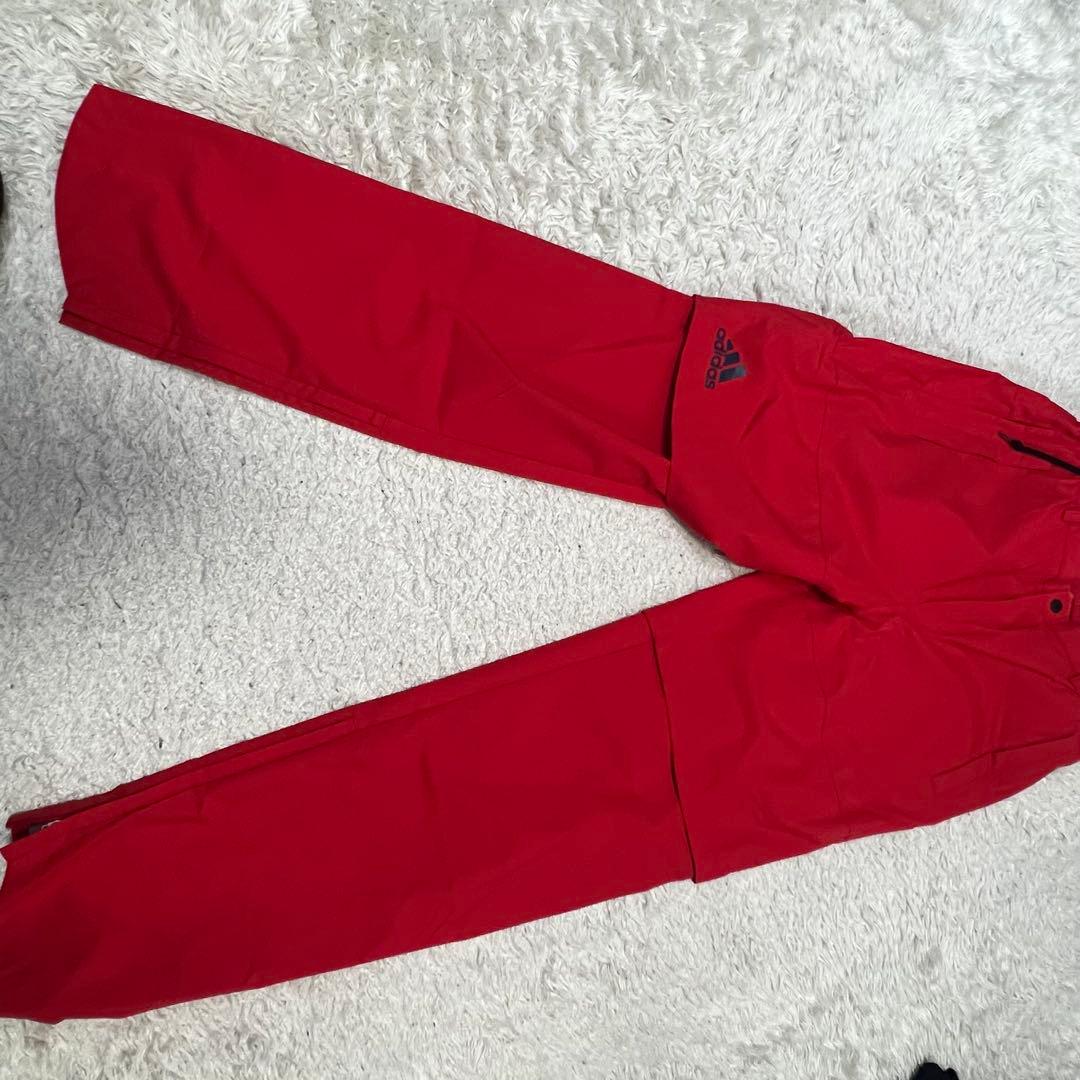 アディダス ゴルフ レインウェア 上下セット 収納袋付き メンズ サイズM/M