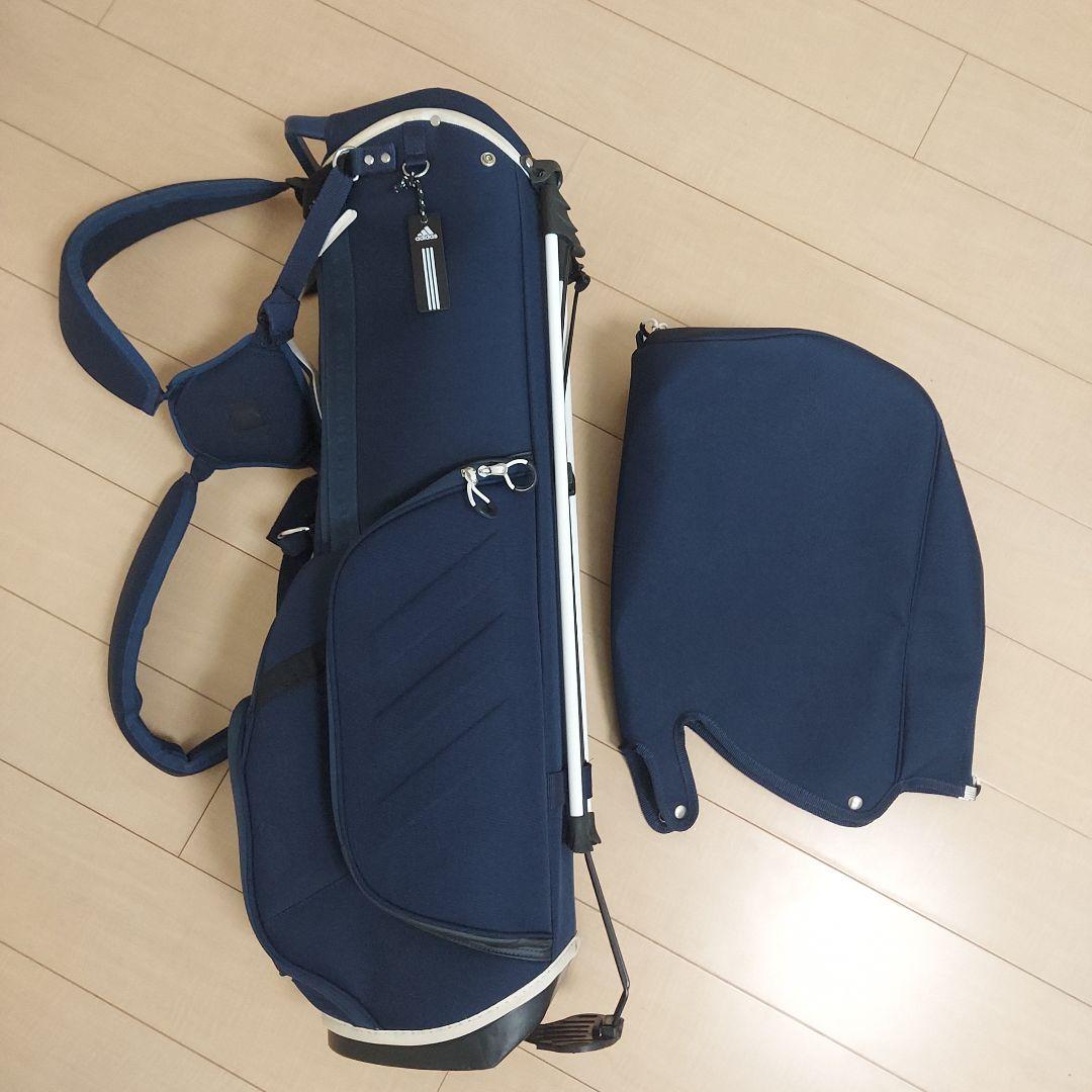 adidas アディダス キャディバック スタンド カレッジネイビー ★超美品