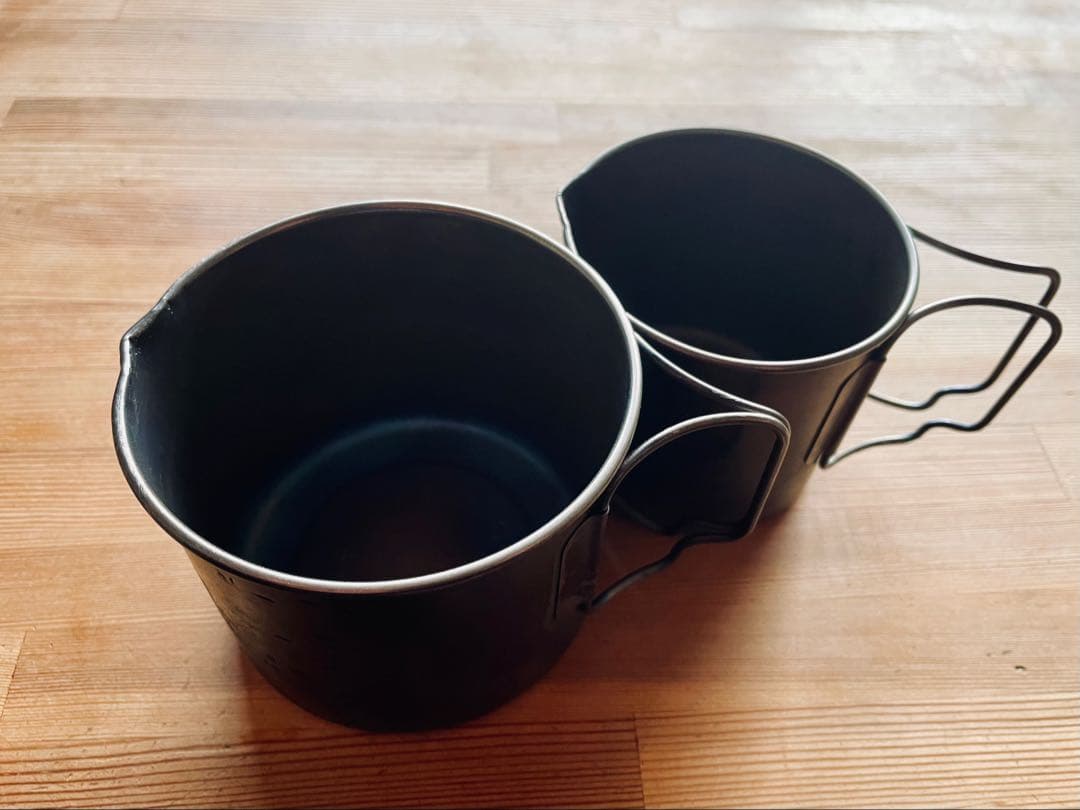 TOAKS ULチタンポット550ml+375 ml（ブラック）