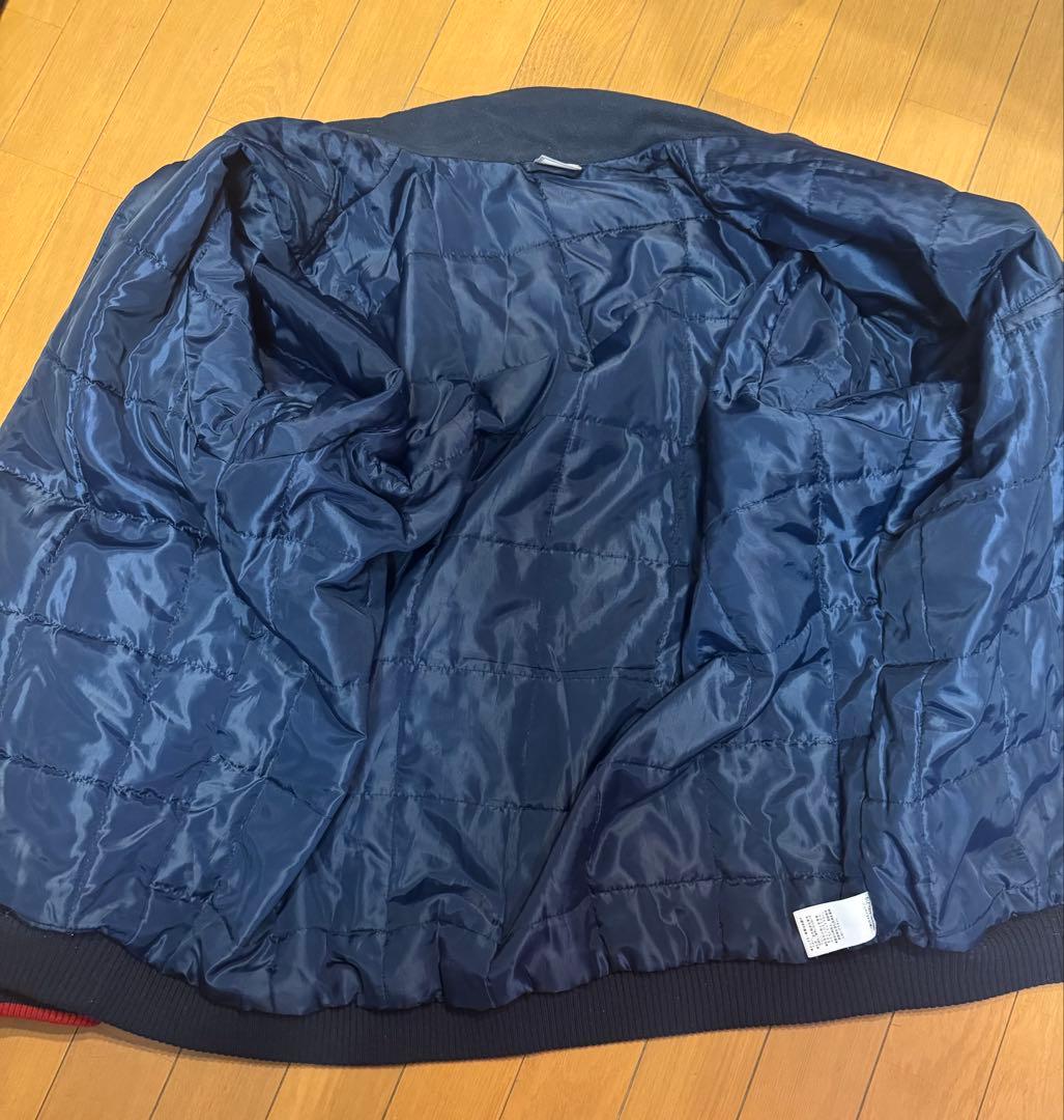 Nike XXL ベースボールブルゾン ネイビー/レッド