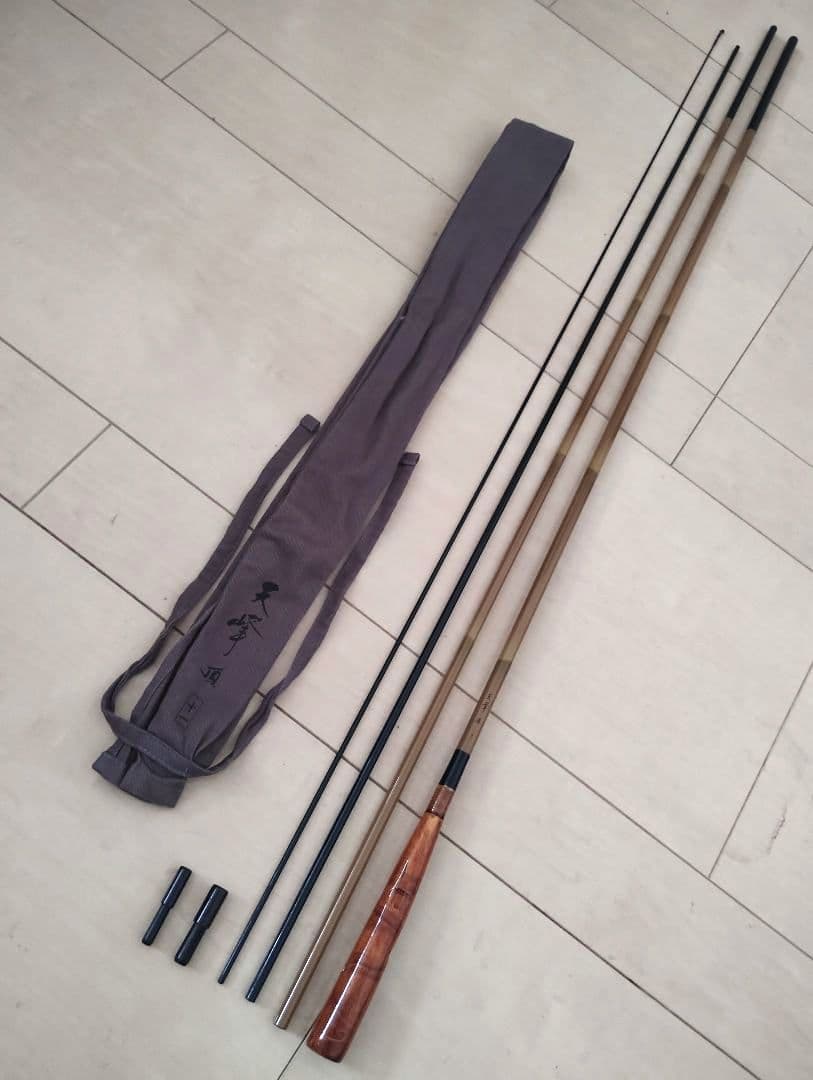 ダイワ 天峰 頂 11尺 布袋竹握り 一点物