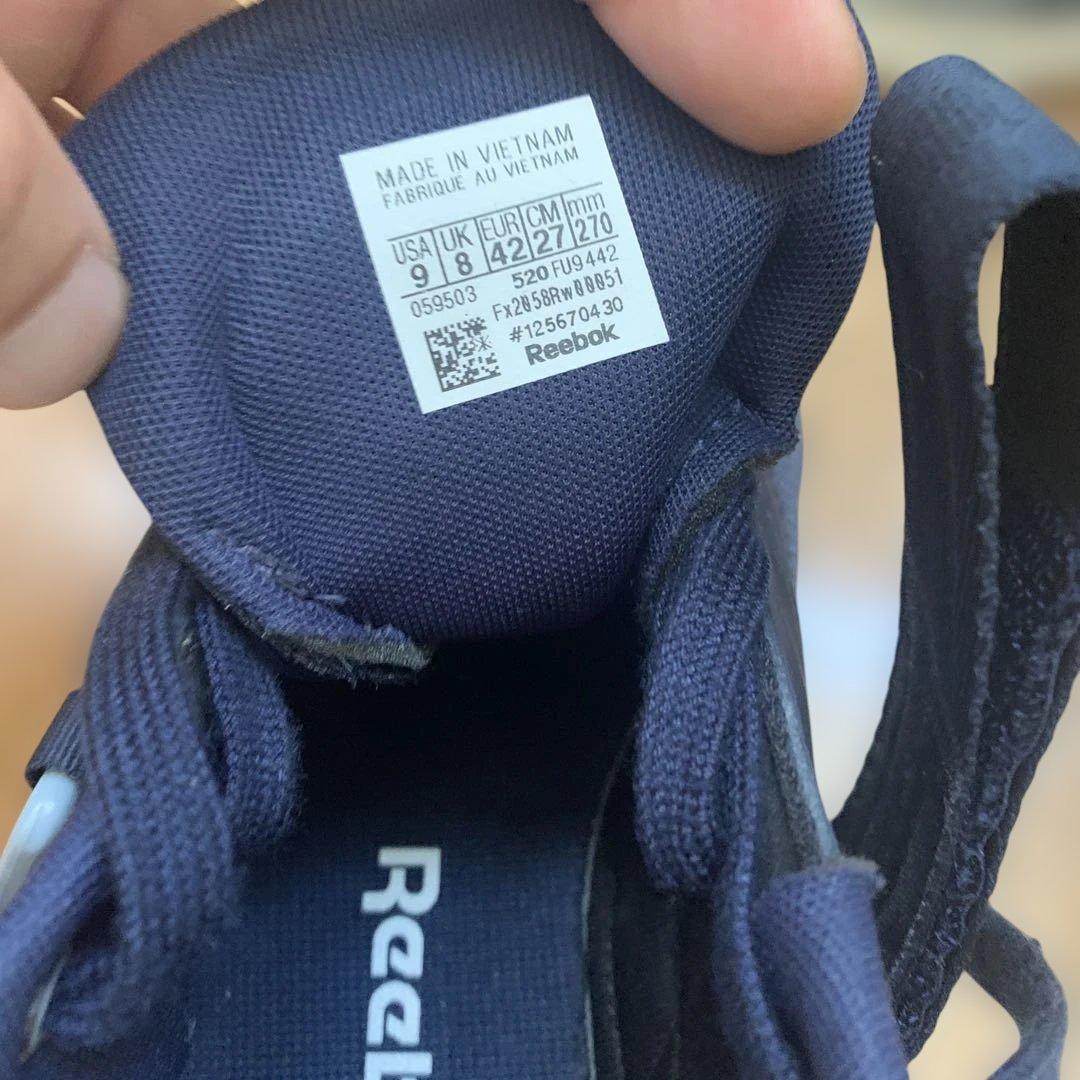 Reebok レガシーPRネイビー 27.0cm リフティングシューズ