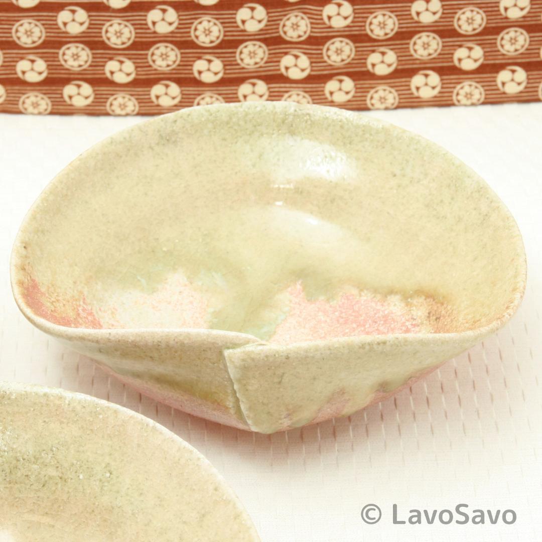 ☆美品☆ 信楽焼 土山窯 杉本睦子 濃緋 小鉢 3客セット