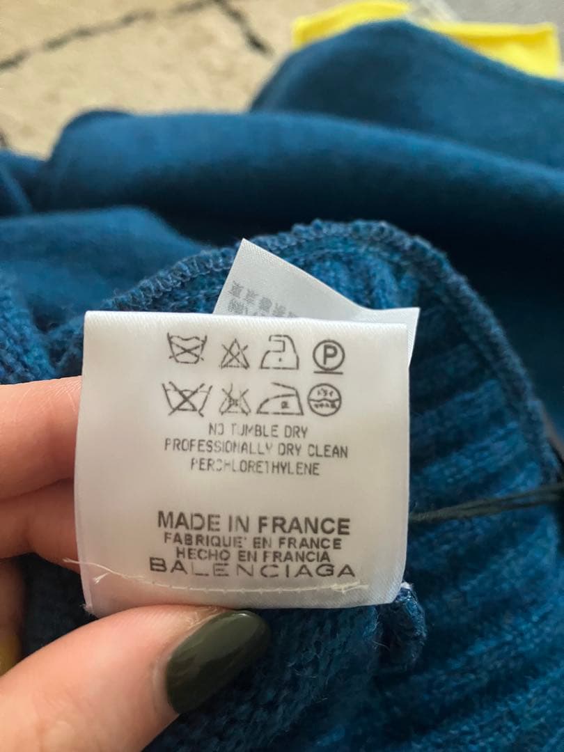 新品•タグ付き！バレンシアガ ニットワンピース