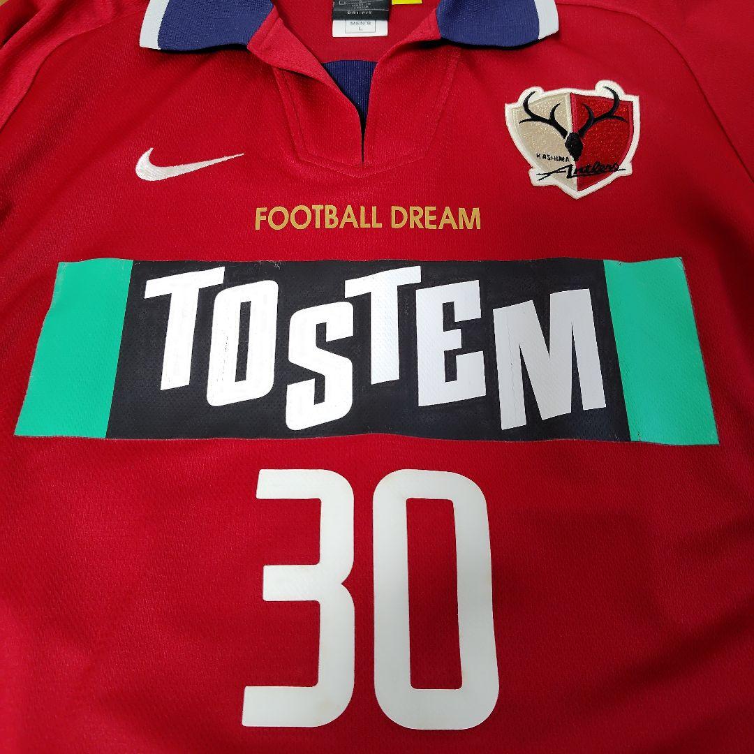 鹿島アントラーズ　ユニフォーム2002年シーズンモデル 鈴木隆行選手