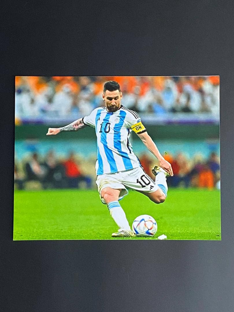 【レア】リオネル・メッシ☆直筆サインユニフォーム☆ジャージ☆写真付き