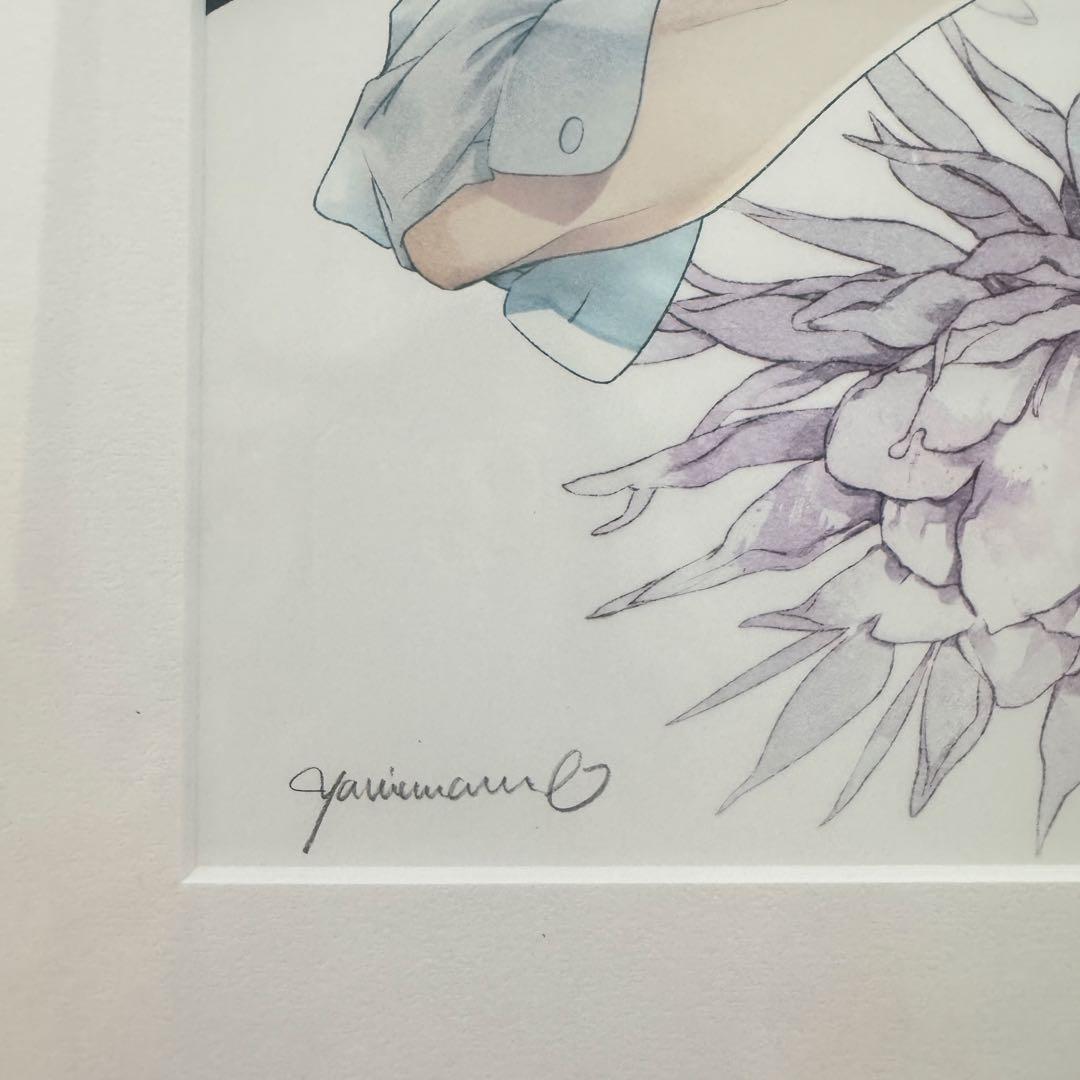 二重螺旋 円陣闇丸 直筆サイン入り 複製原画 Chara 展限定 吉原理恵子