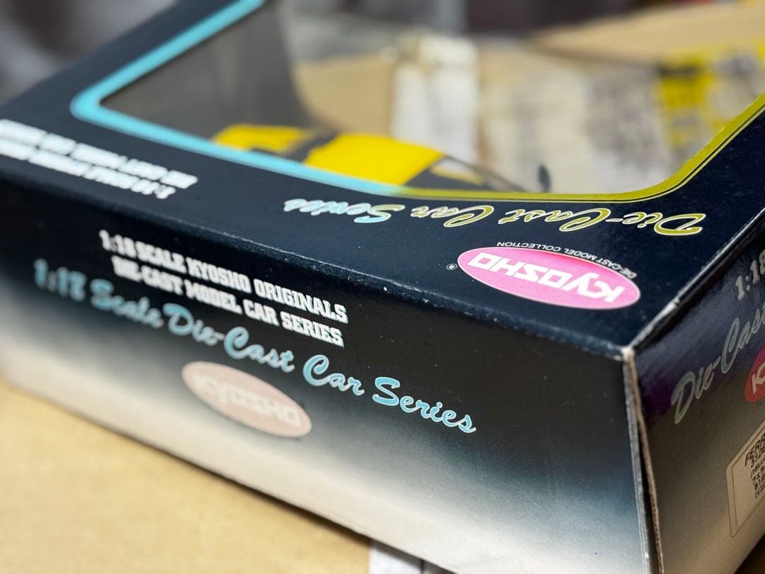 フェラーリ512BB 希少初期パッケージ帯未開封新品未展示品 京商 1/18