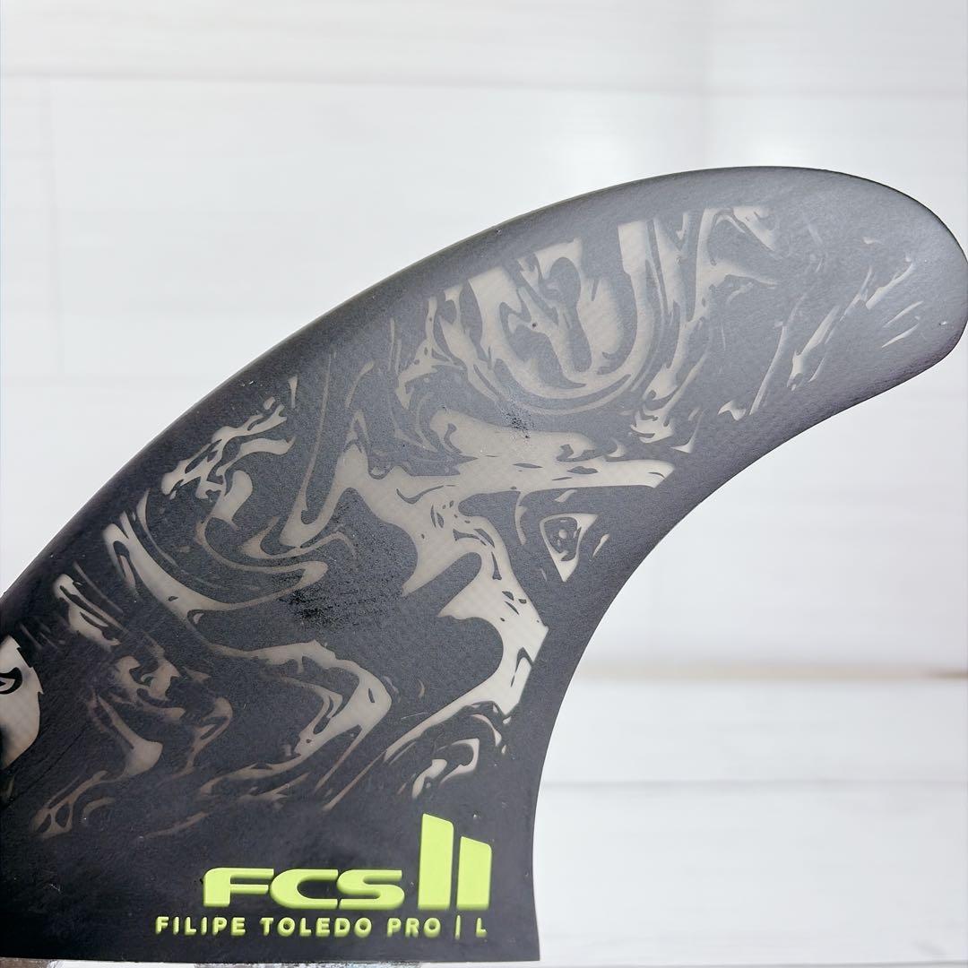 美品　FCS2 Filipe Toledo Pro II フィン LARGE