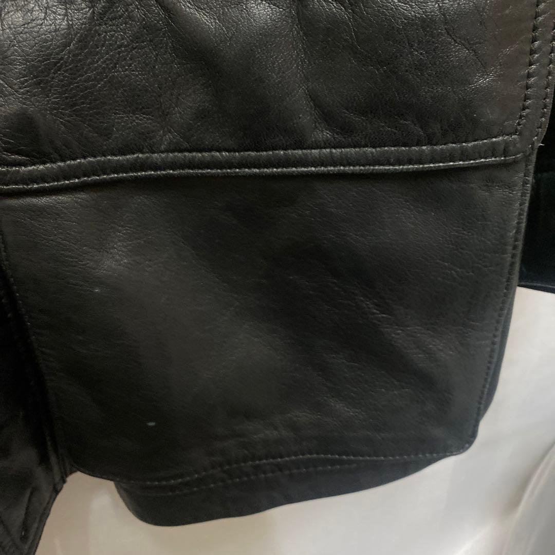 【深水光太着用似】vallemosso palestro 羊革 ラムレザー