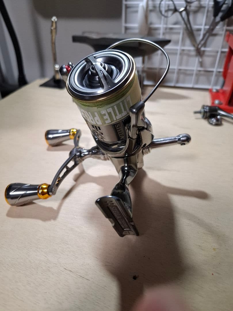 18ステラ　c3000mhg　カスタム　替えスプール付