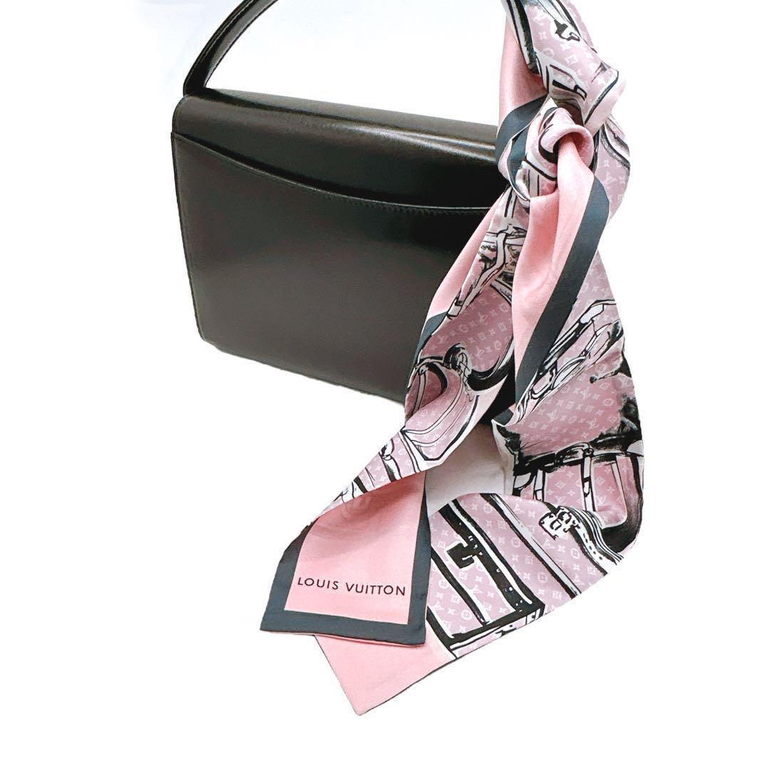 LOUISVUITTON ルイヴィトン スカーフ バンドー トランクM73965