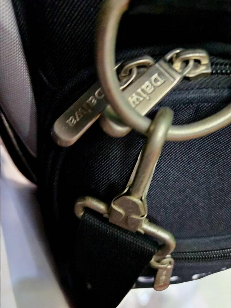 sorara♡ プ送料無料/Daiwa GOLF ブラックキャディバッグ