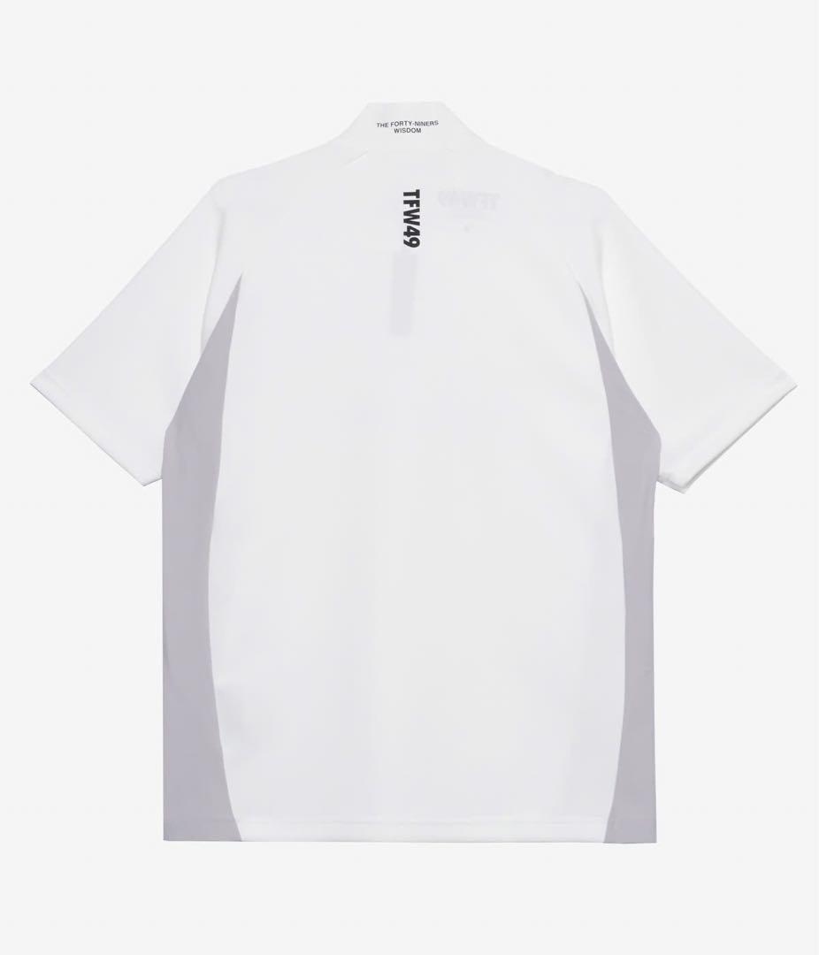 TFW49 HALF ZIP S/S MOCK NECK 新作