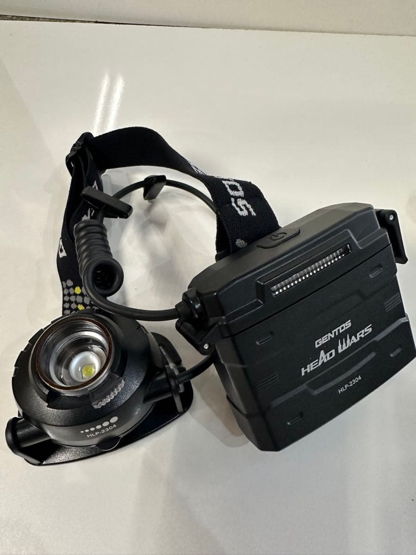 美品‼️GENTOS HEAD WARS LEDヘッドライト
