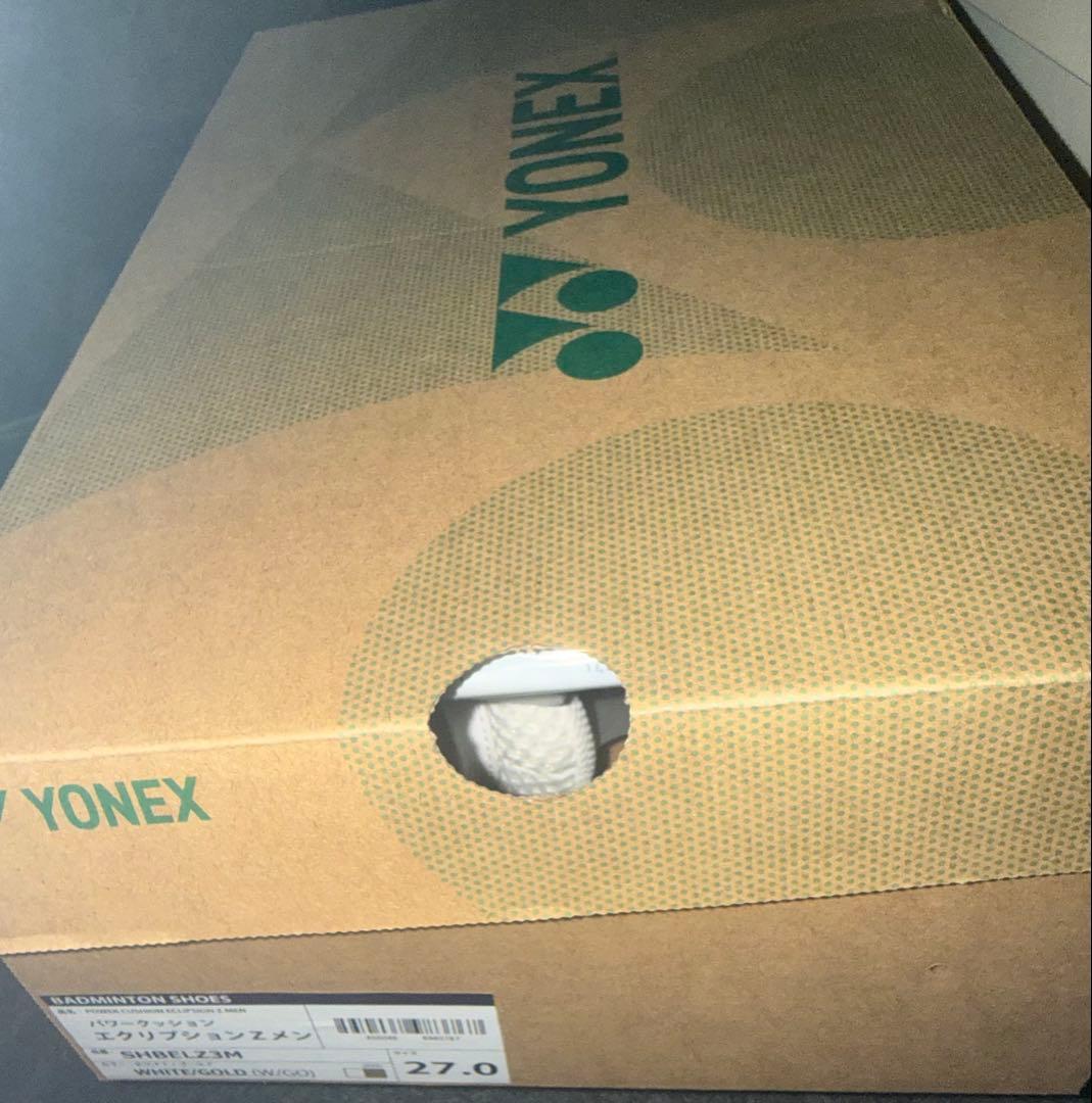 YONEXバドミントンシューズ、エクリプションZ3、27.0、インソール新品付