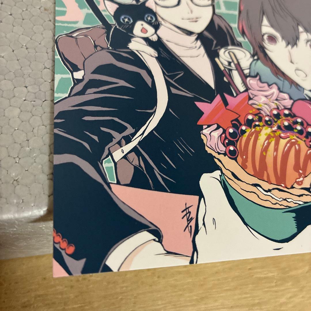 ペルソナ5 メメントスミッション 1　特典　イラストカード　1枚付き