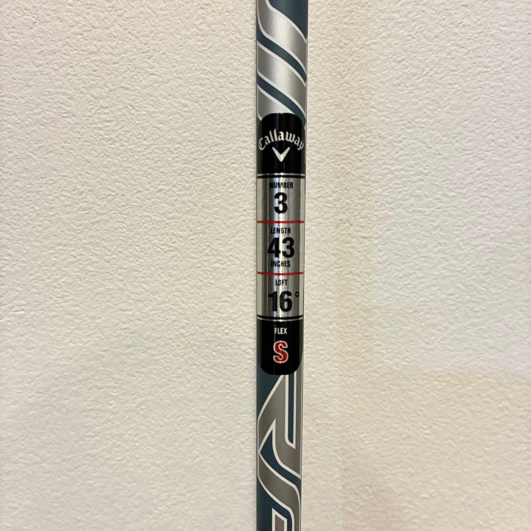 【ほぼ新品】最終値下げ　パラダイム　　フェアウェイウッド　 3W Sシャフト