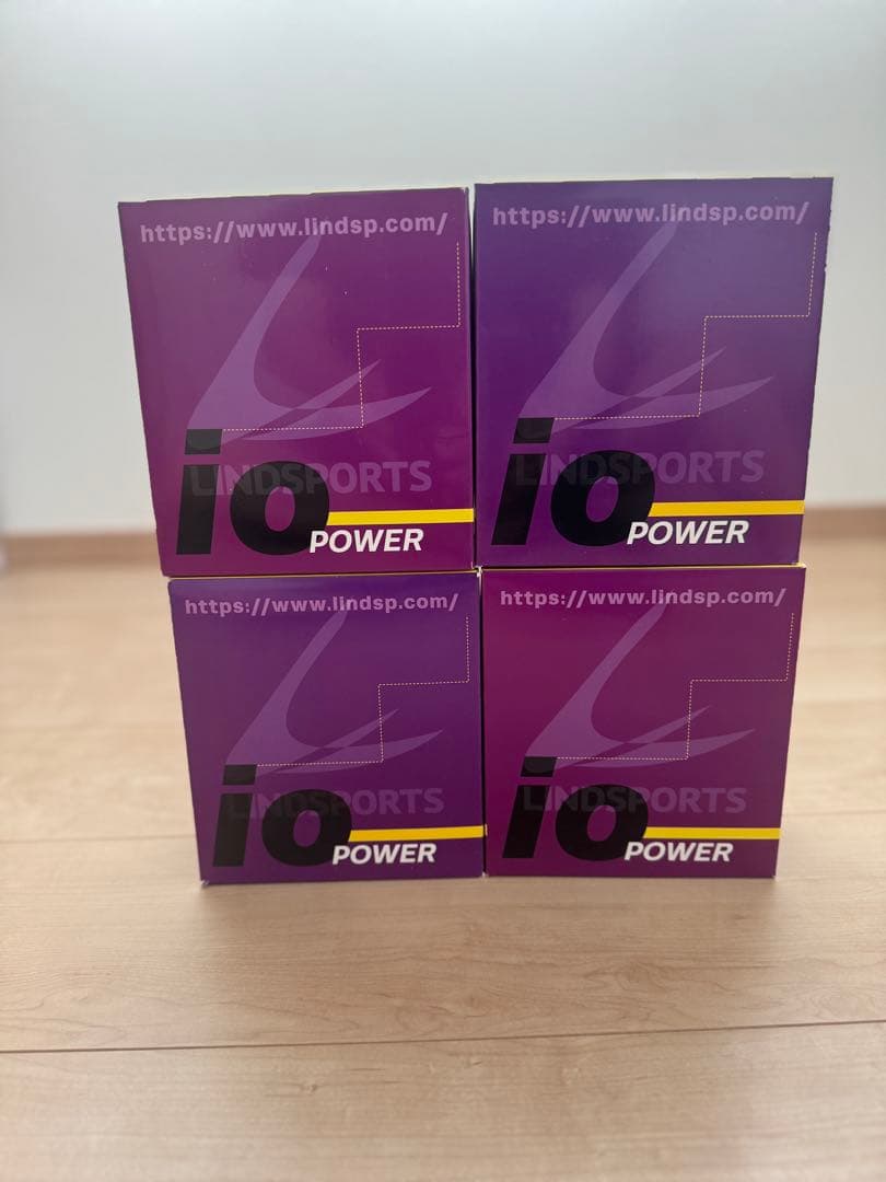 パワーイオテープ 幅50mm×5m タン 6本入1箱✖️4箱　キネシオロジーテープ