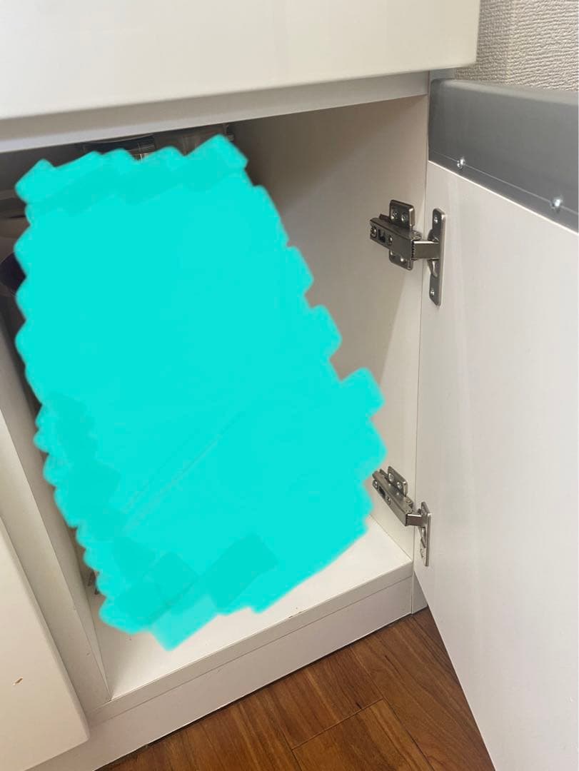 ニトリ　キッチンボード　レジューム 150TF-H WH/150QH-R WH