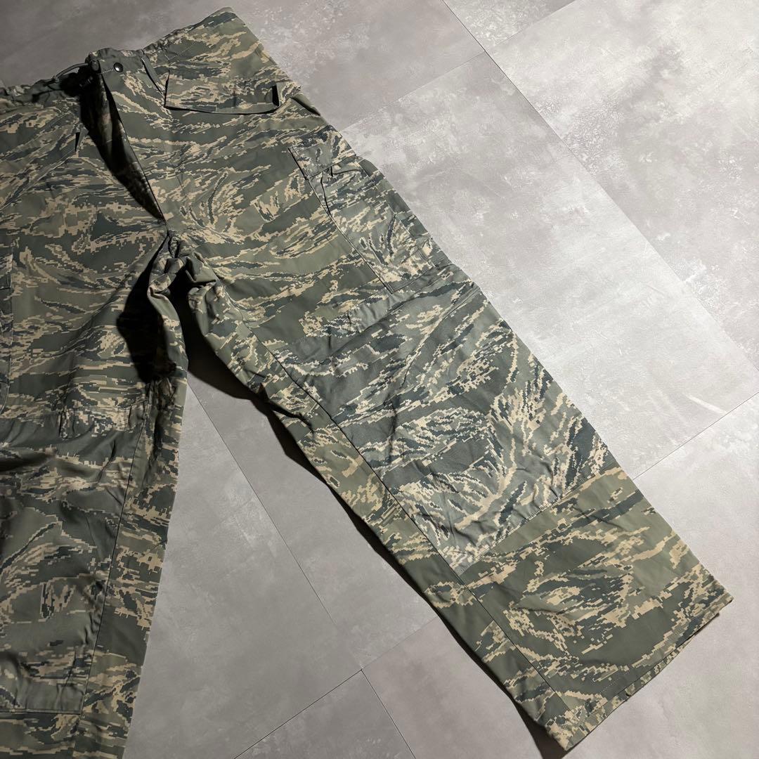 00s 鬼ワイド　米軍実物　USAF デジタルタイガー　ゴアテックスパンツ 迷彩