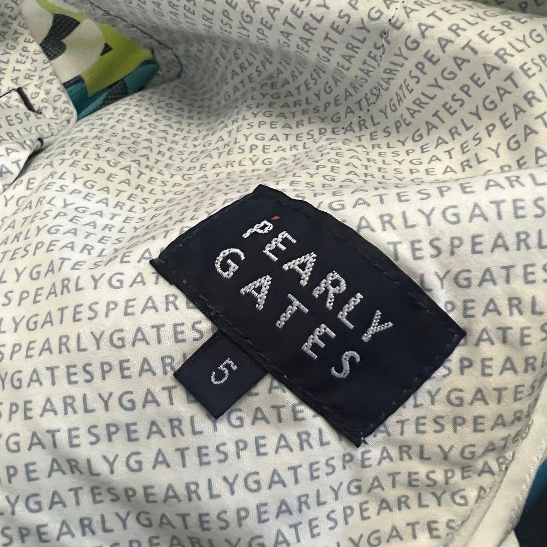 Pearlygates パーリーゲイツ　セットアップ　総柄　シャツ　ハーフパンツ