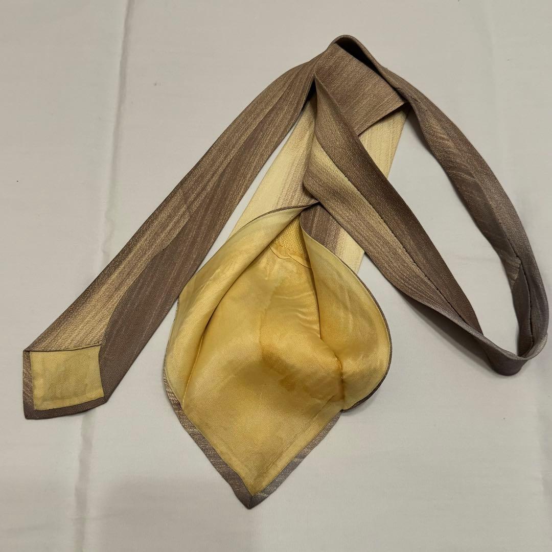 ネクタイnecktieハンドペイント50s紳士服スーツ古着ビンテージブランド鳥