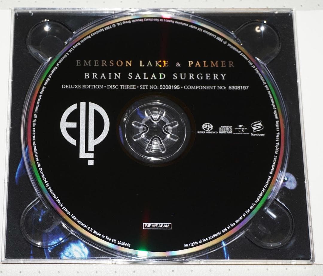 SACD エマーソン・レイク&パーマー「恐怖の頭脳改革」デラックス・エディション