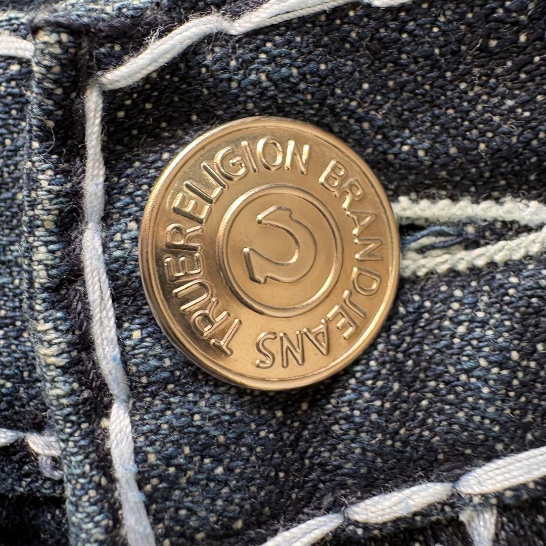 ⭐️SS級⭐️ TRUE RELIGION billy big t 白ステッチ　30