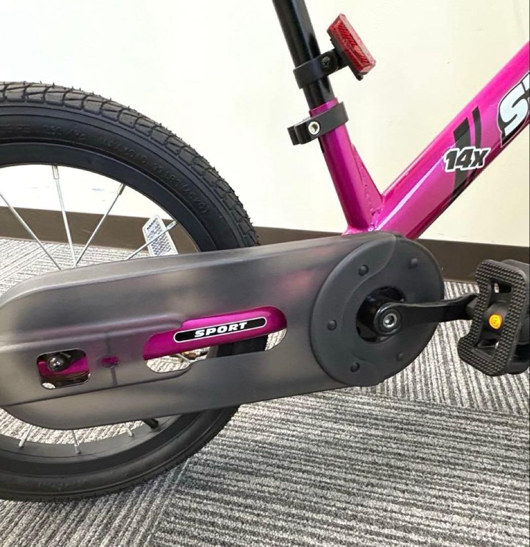 【美品】STRIDER 14X ストライダー　スポーツ　幼児用自転車 ピンク