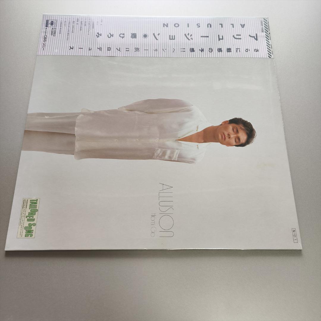 新品 未開封 郷ひろみ LP アルバム ALLUSION アリュージョン ワム!