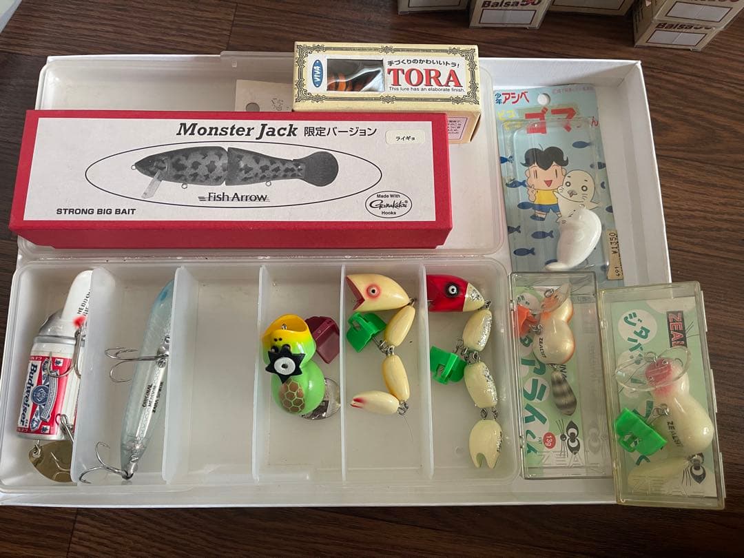 ザウルスシリーズ　バルサ50 シリーズ則サイン 青嶋サイン10個セット　他