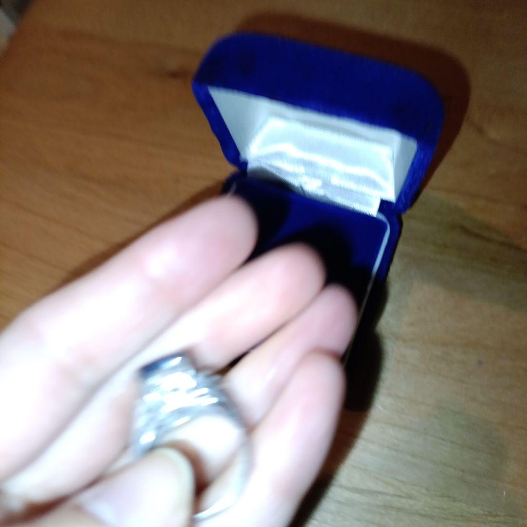 に*こ様 天然サファイア　ダイヤモンド　鑑定書付き