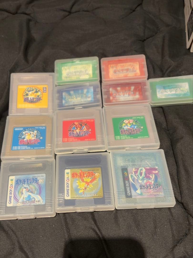 ゲームボーイカラー+アドバンス+3DS+ポケモンソフト27全種まとめ売り
