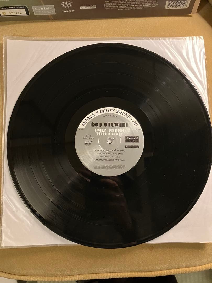 MFSL LP Rod Stewart Every Picture 高音質盤