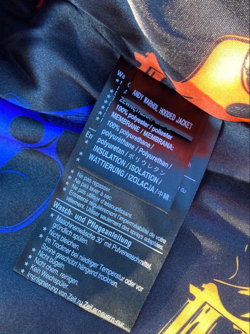 【希少】 BURTON コラボ アンディ ウォーホル スノーボード ジャケット