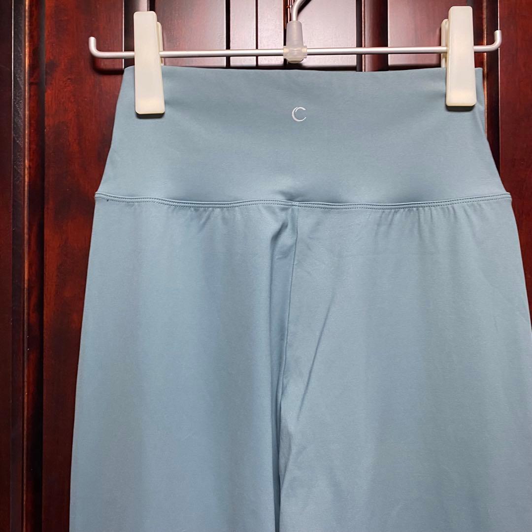 【未使用・タグ付き】チャコット　バランス　ハイウエスト　ワイドパンツ　グレー　L