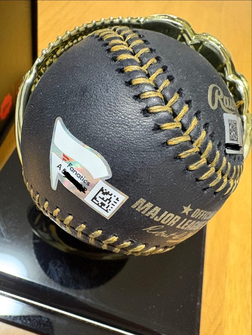 大谷翔平直筆サインボール2018 ROY(新人賞受賞記念) MLB