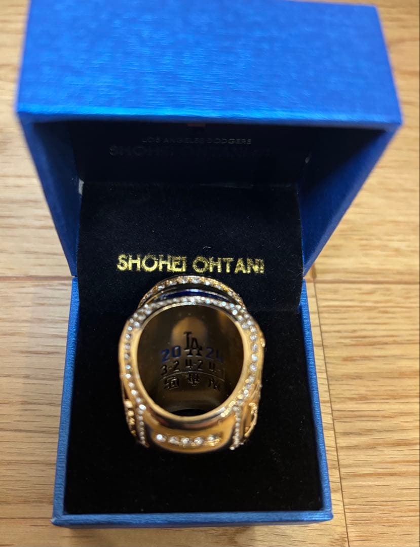値下げ！⭐️限定非売品セット⭐️大谷翔平ワールドチャンピオンリング➕ミニトロフィー等