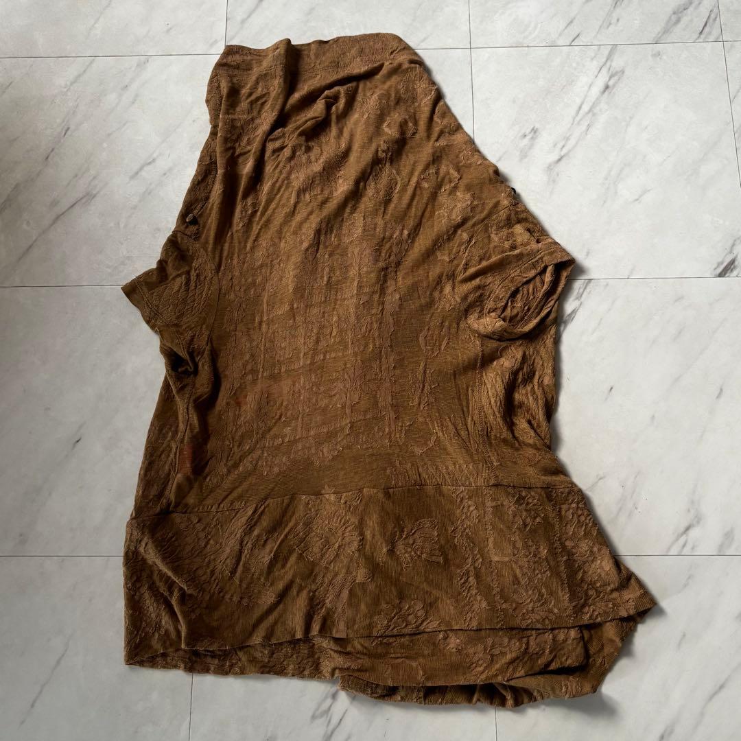 ＊タグ付き新品＊ISSEY MIYAKE HaaT 変形ドレープトップス ジレ