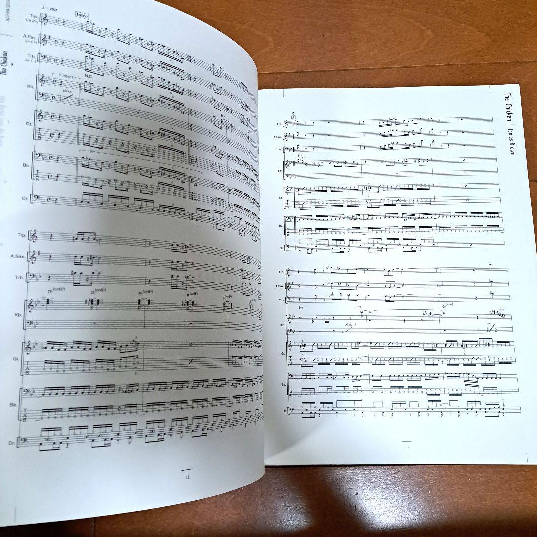 ジャズファンク・セッション・スタンダード・スコア : ホーン・セクションが唸る…