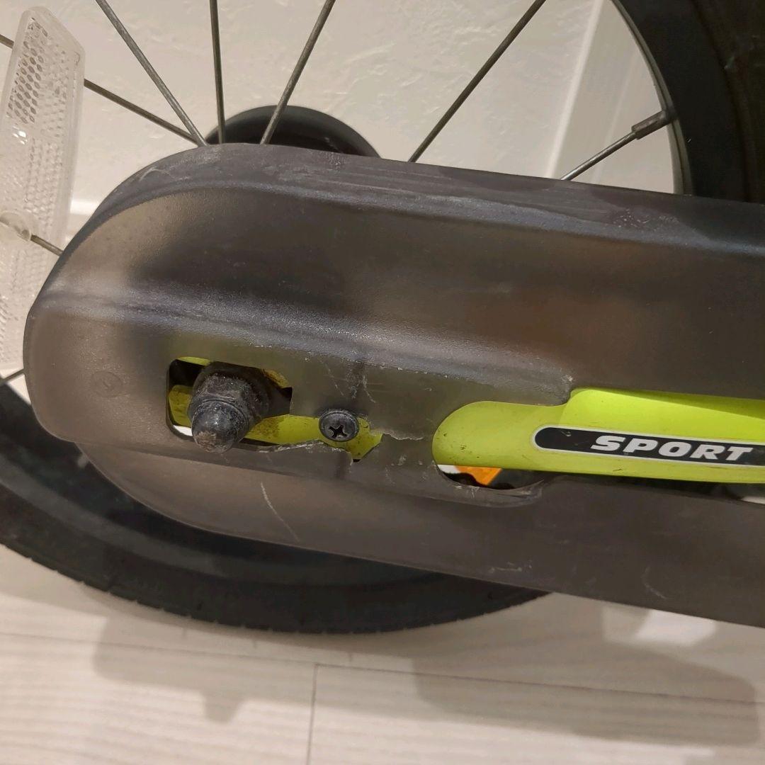 【ベル、キックスタンド付き】ストライダー 14x イエロー 本体