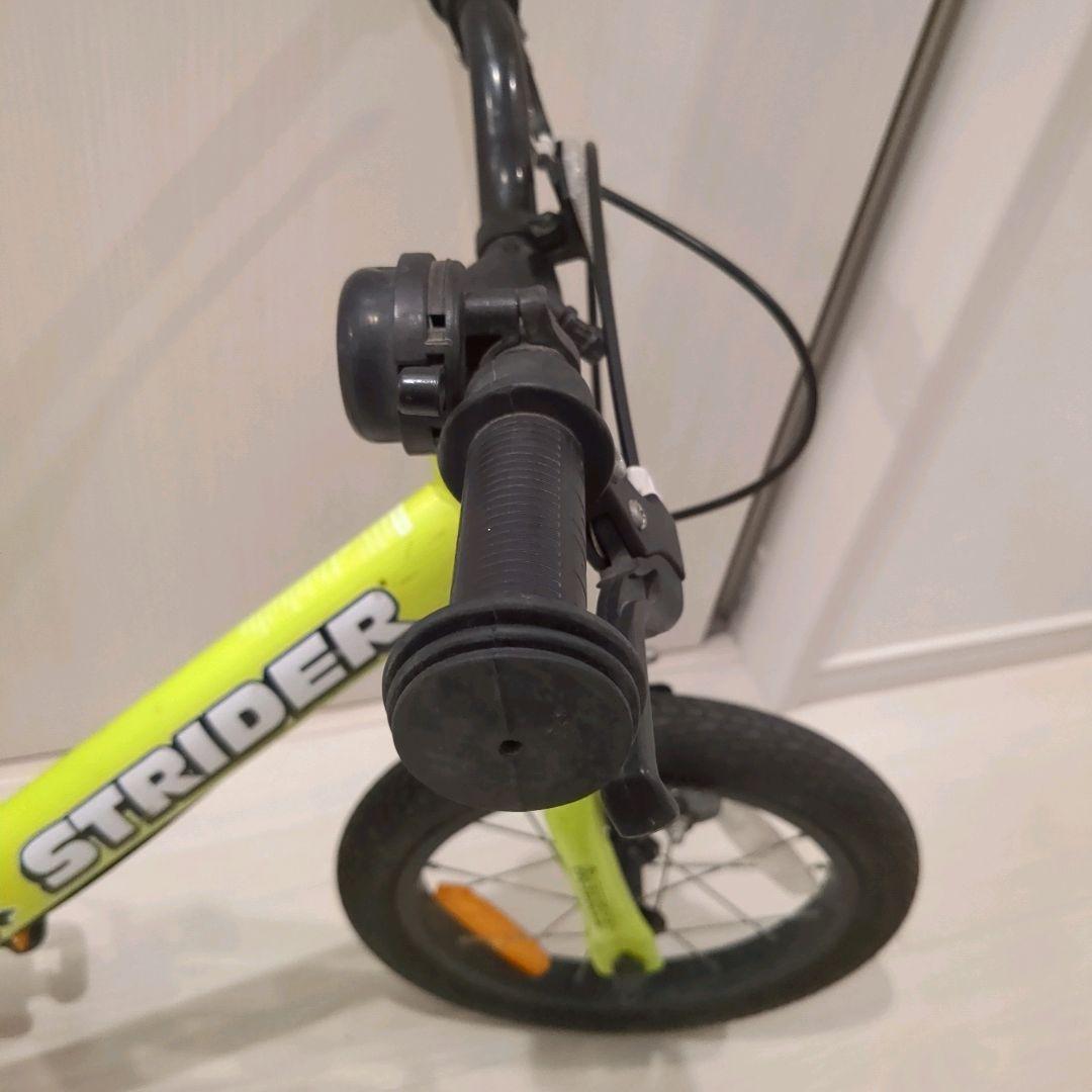 【ベル、キックスタンド付き】ストライダー 14x イエロー 本体