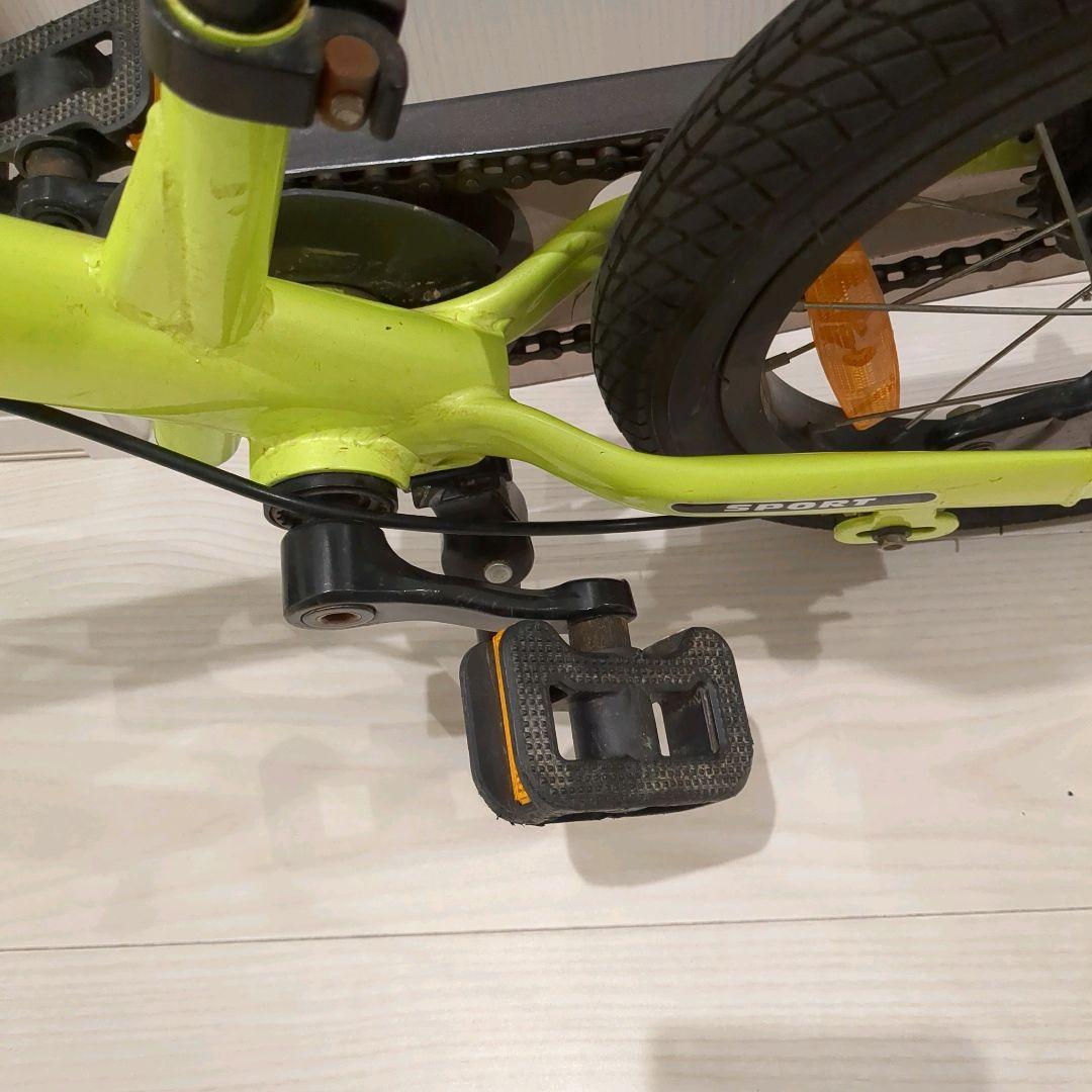 【ベル、キックスタンド付き】ストライダー 14x イエロー 本体