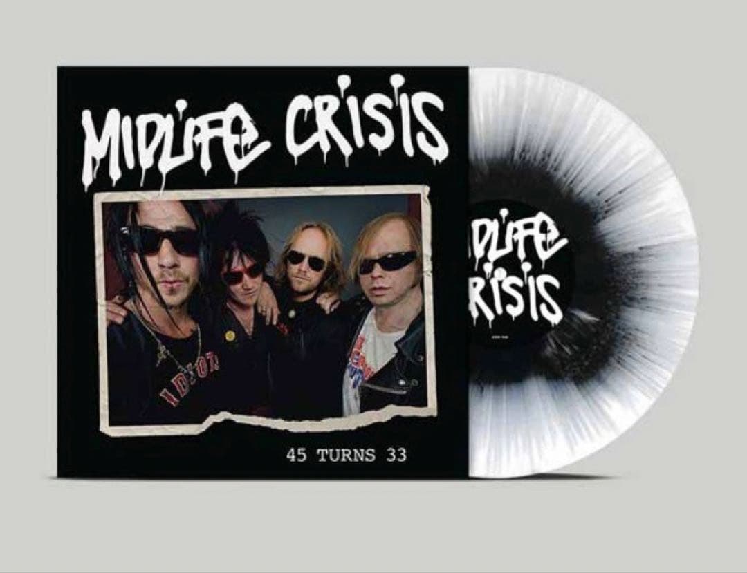 MIDLIFE CRISIS 180gスプラッターLP 限定版　オマケ付き