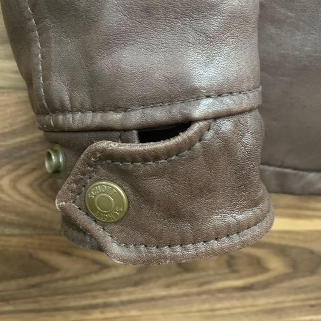 中古　Schott シングルライダース ショット