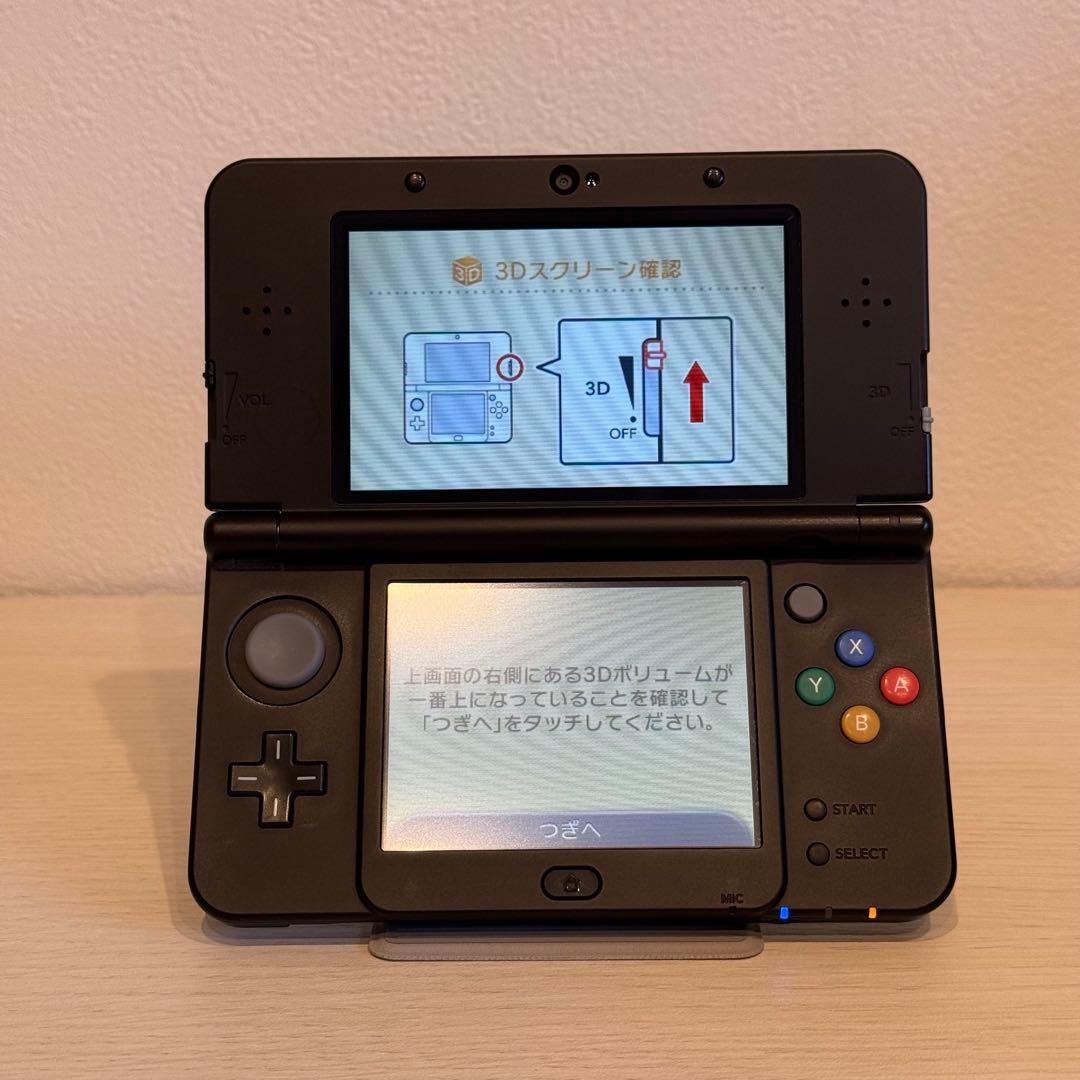 New ニンテンドー3DS ブラック 箱付き 3-025