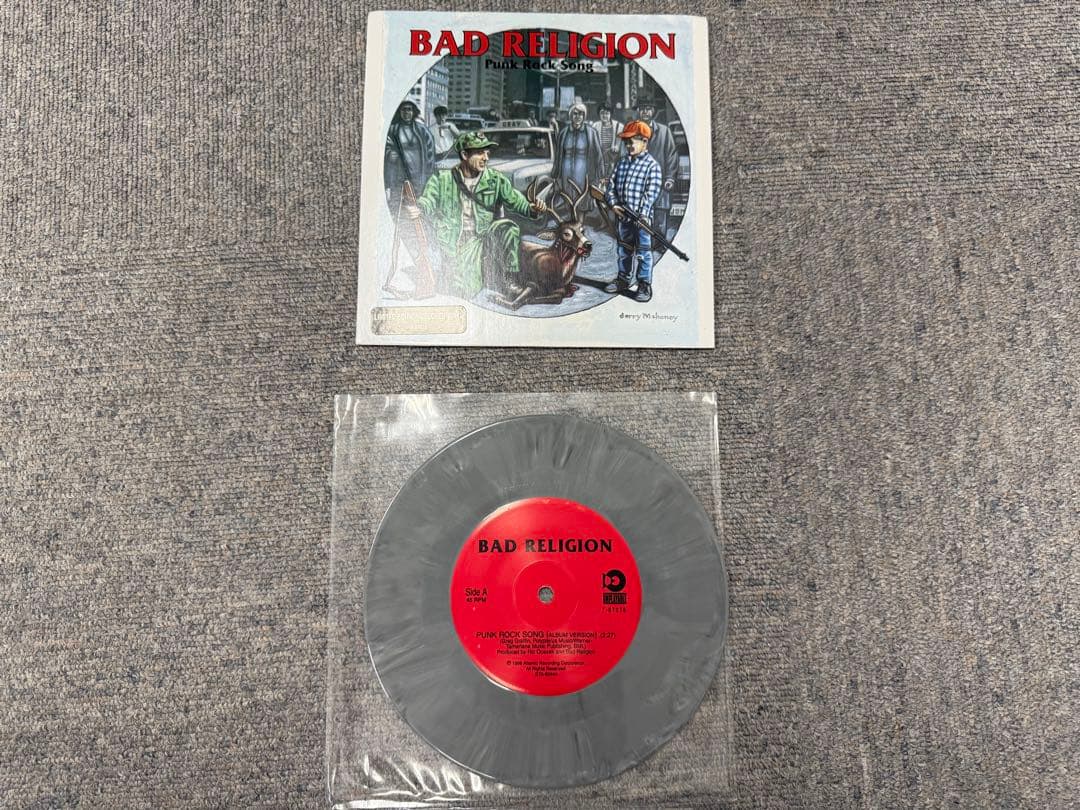 BAD RELIGION Punk Rock Song 限定版カラー・レコード